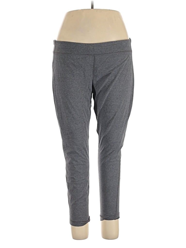 Pre-owned Danskin Now Active Pants In Gray