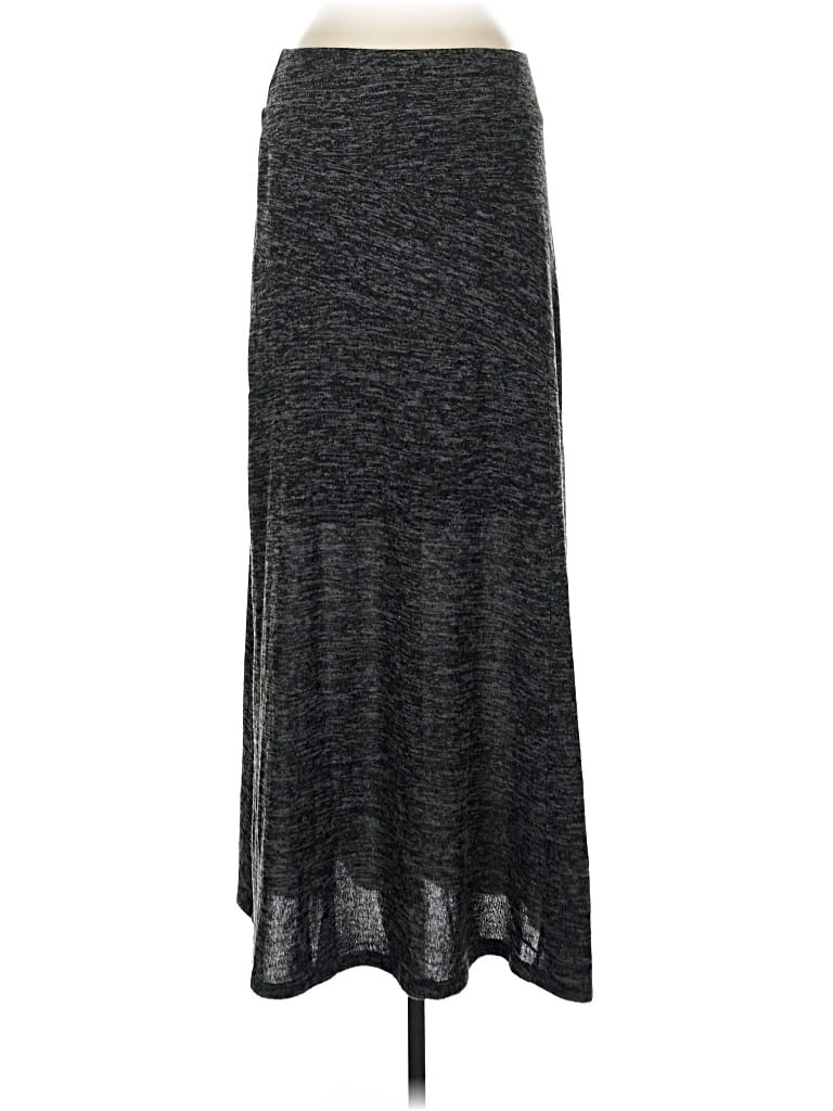 Pre-owned Gnw Casual Skirt In Gray