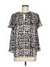 Torrid 100% Polyester Ivory Short Sleeve Blouse Size Med Plus (00) - photo 1