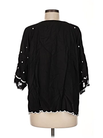 Tru Luxe Jeans 3/4 Sleeve Blouse (view 2)