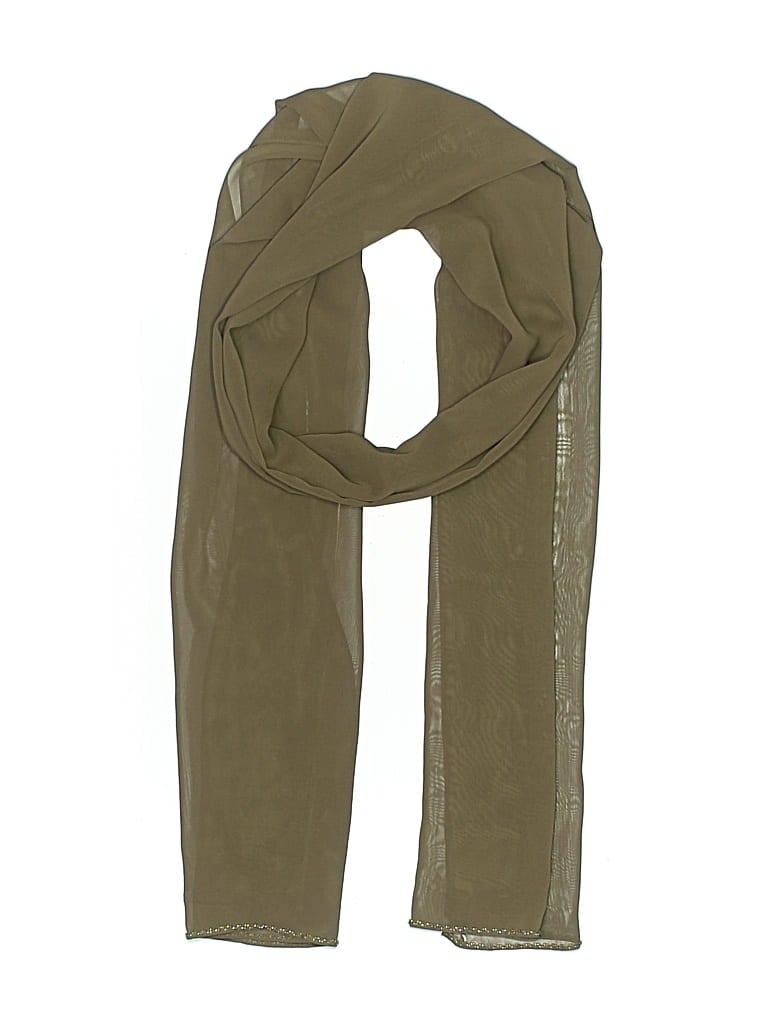 Pre-owned Unbranded Scarf In Green