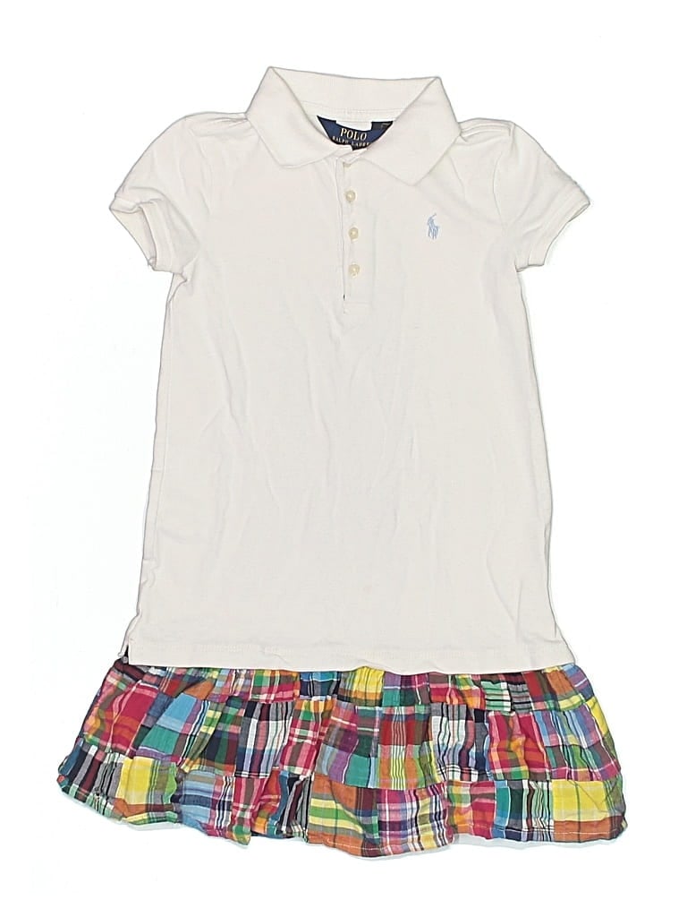 POLO BY RALPH LAUREN Pre-owned Kids' Dress In White
