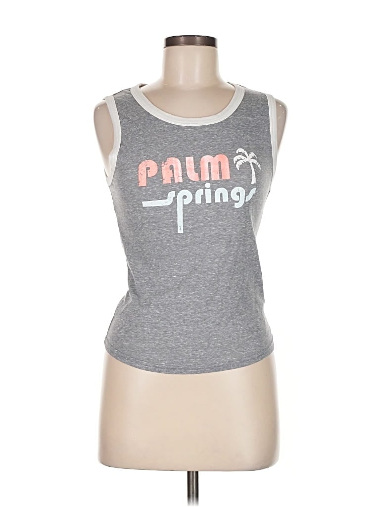 Cotton On Sleeveless T-shirt In Gray