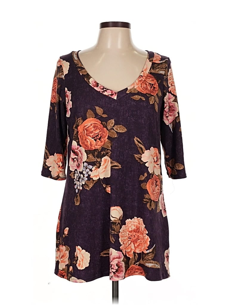 Piphany Casual Dress In Purple