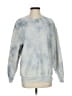 FRAME 100% Cotton Tie-dye Blue Sweatshirt Size S - photo 1