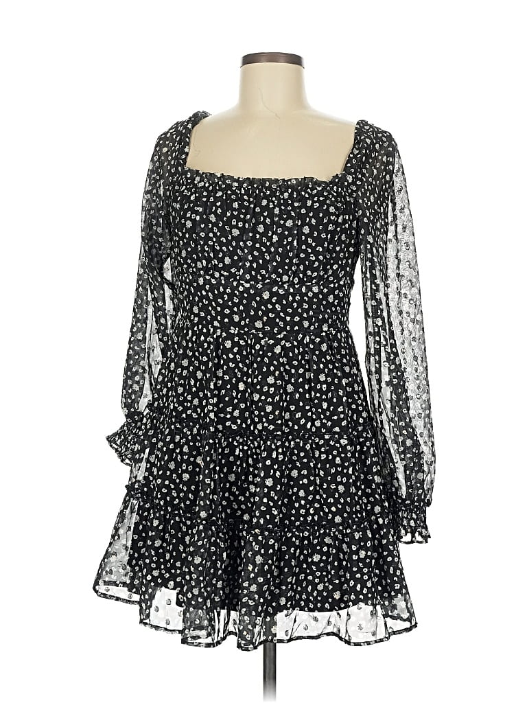 Pre-owned Altar'd State Cocktail Dress In Black