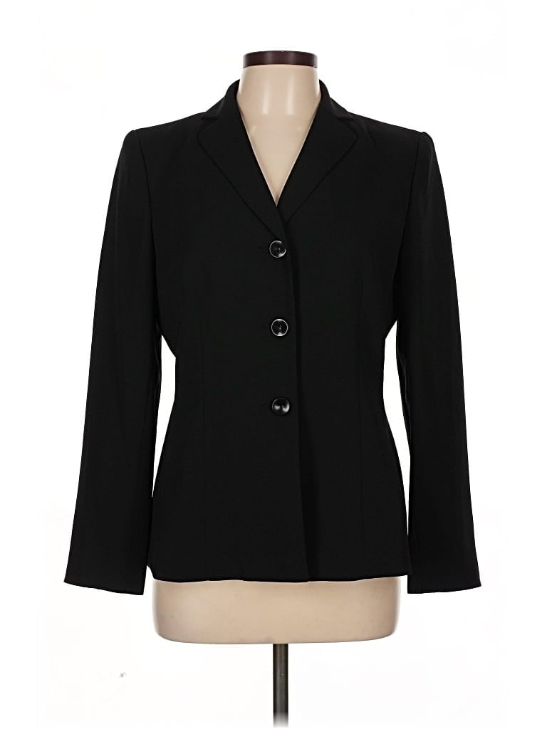 Pre-owned Jones Studio Blazer Jacket In Black