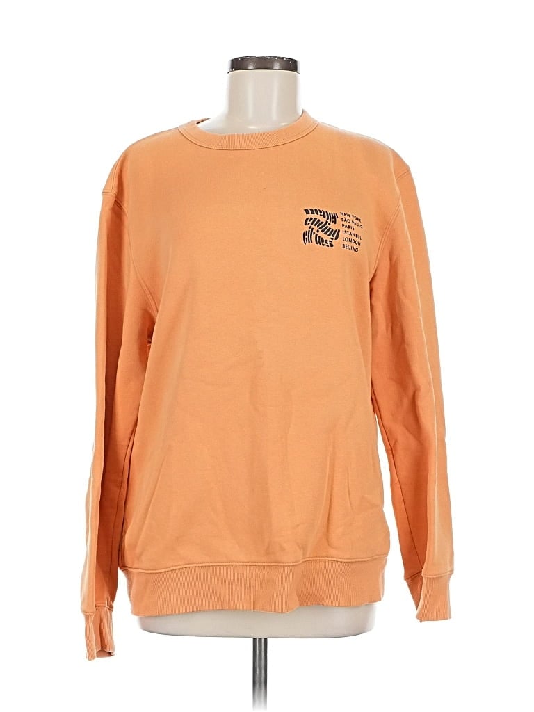 Pre-owned H&m L.o.g.g. Sweatshirt In Orange