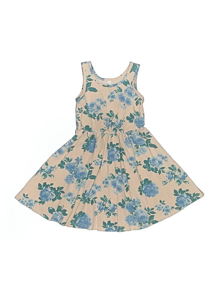 Pre-owned American Apparel Kids' Dress In Brown