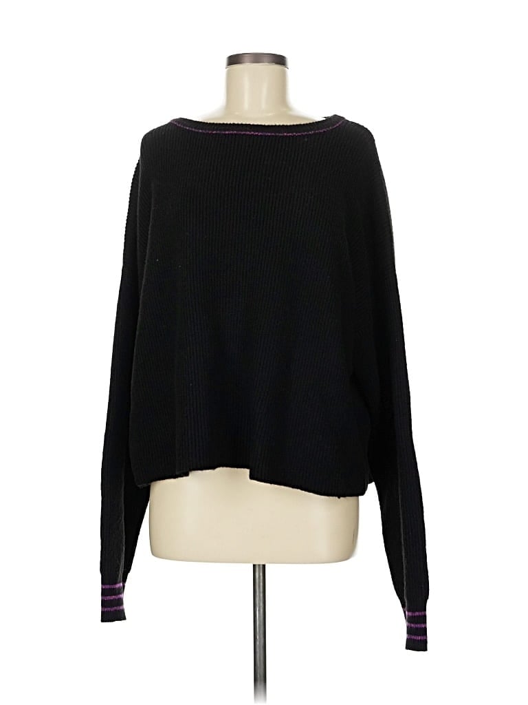 Pre-owned John & Jenn Pullover Sweater In Black