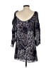 Parker 100% Silk Paisley Gray Casual Dress Size S - photo 2