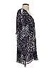Parker 100% Silk Paisley Gray Casual Dress Size S - photo 4
