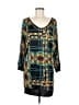 CustoLine Graphic Teal Casual Dress Size M - photo 1