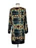 CustoLine Graphic Teal Casual Dress Size M - photo 2