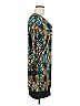 CustoLine Graphic Teal Casual Dress Size M - photo 4