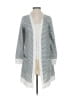 Tickled Teal Stripes Gray Blazer Size S - photo 1