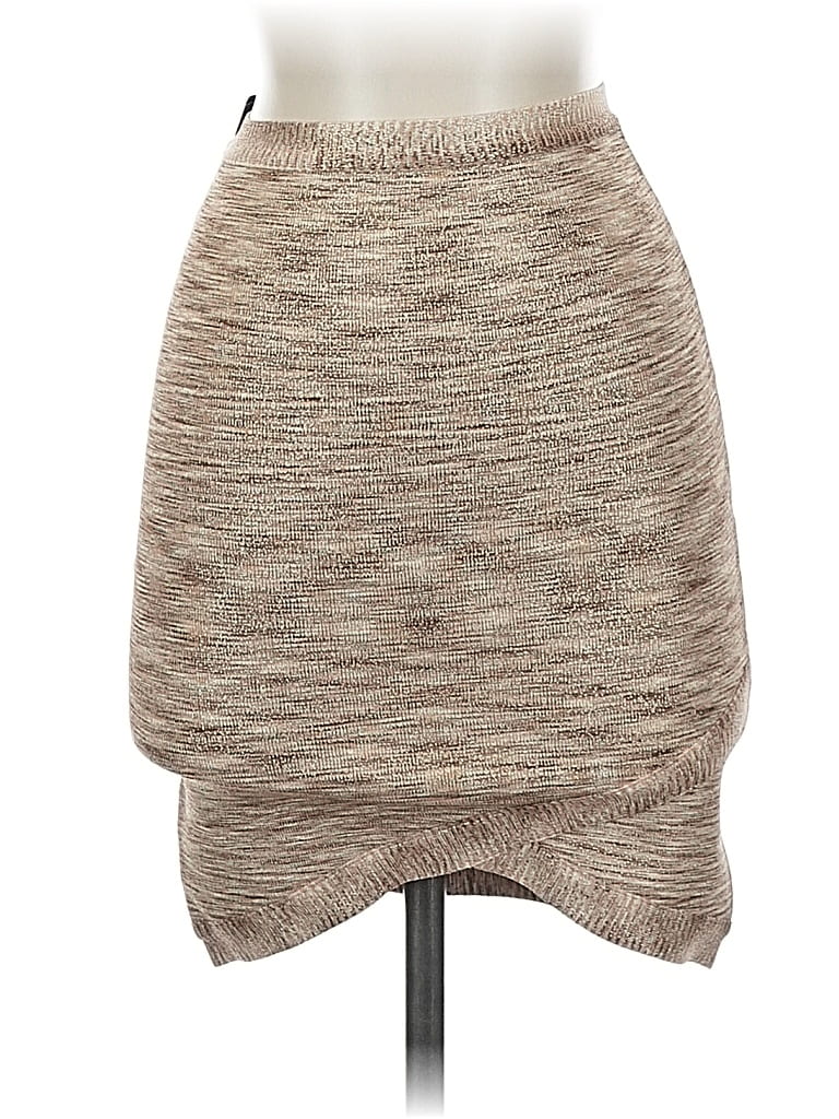 Pre-owned Bebe Casual Skirt In Brown