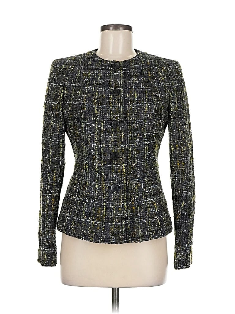 LAFAYETTE 148 Pre-owned Wool Blazer Jacket In Green