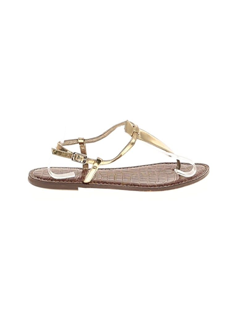 SAM EDELMAN Pre-owned Sandals In Gold