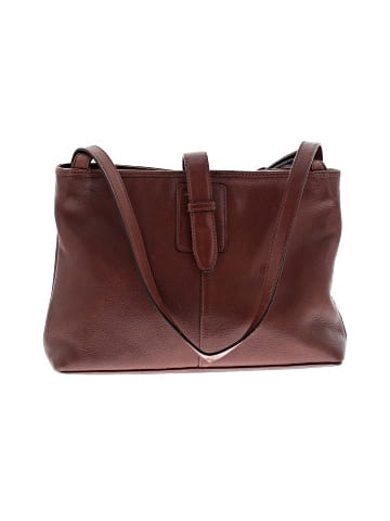 Leather Co. By Liz Claiborne Leather Shoulder Bag (view 1)