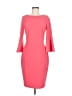 Calvin Klein Solid Pink Cocktail Dress Size 6 - photo 1