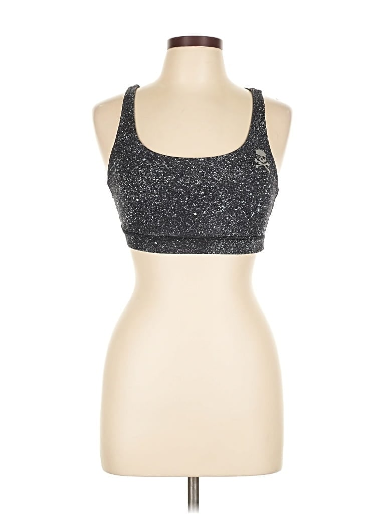 Pre-owned Lululemon Athletica Sports Bra In Silver