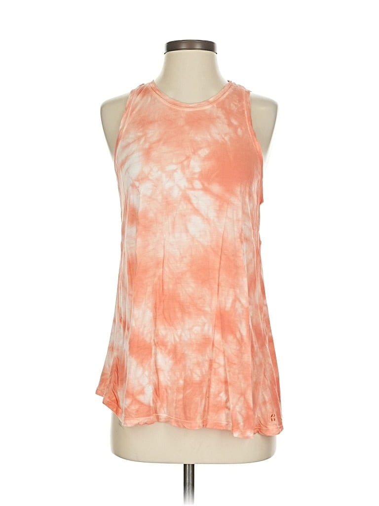 Pre-owned Sweaty Betty Tank Top Orange Halter Neckline Tops