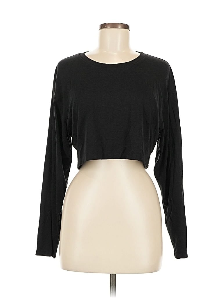 Pre-owned Skatie Long Sleeve T-shirt In Black