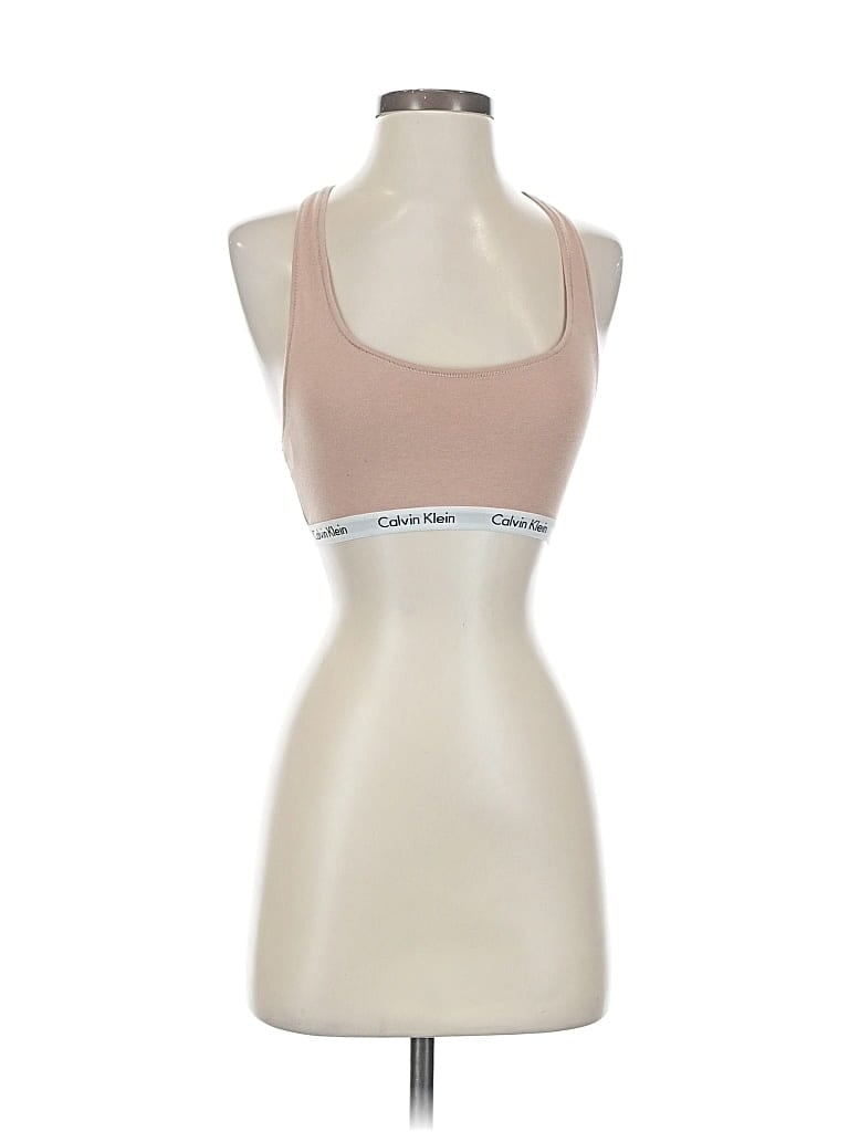 CALVIN KLEIN Pre-owned Sports Bra In Brown