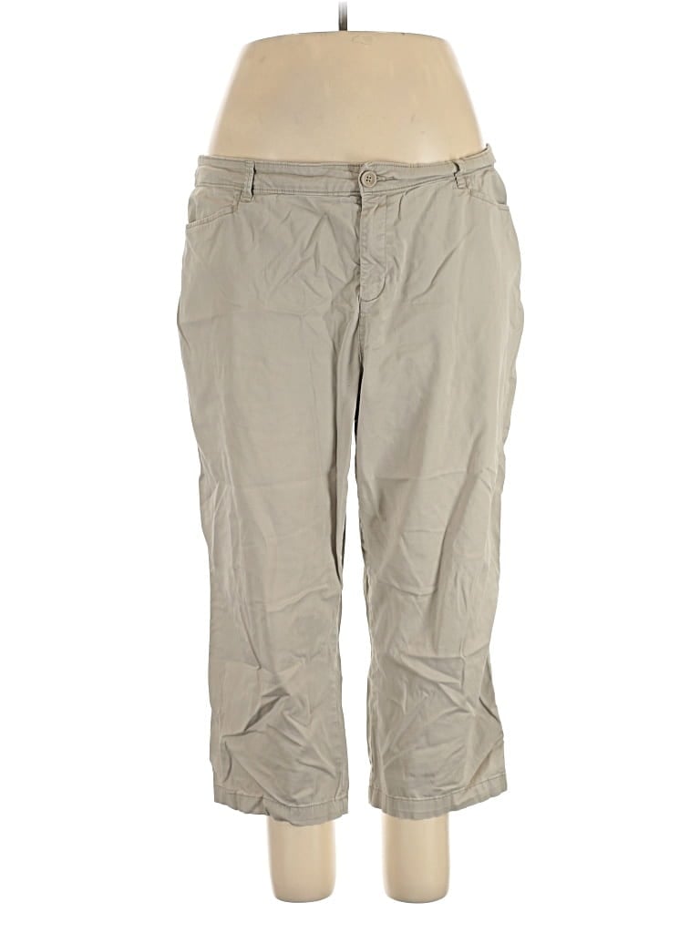 CROFT & BARROW Pre-owned Khaki Pant In Gray