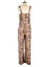 Banana Republic Animal Print Brown Jumpsuit Size 4 - photo 2