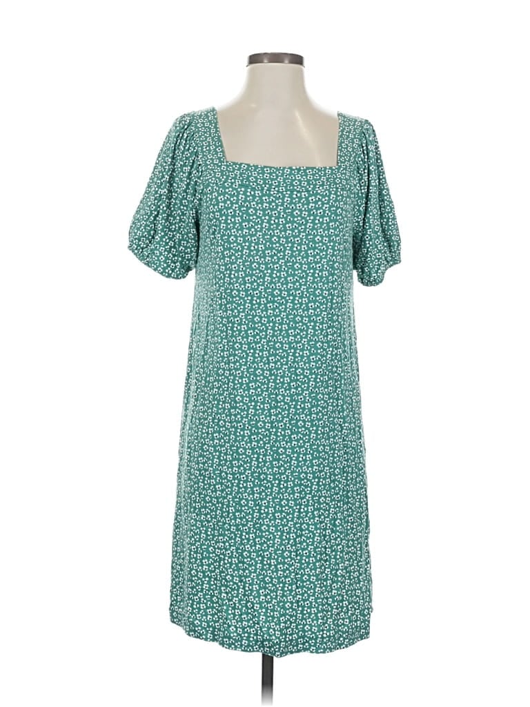 Pre-owned Ann Taylor Loft Outlet Casual Dress In Blue