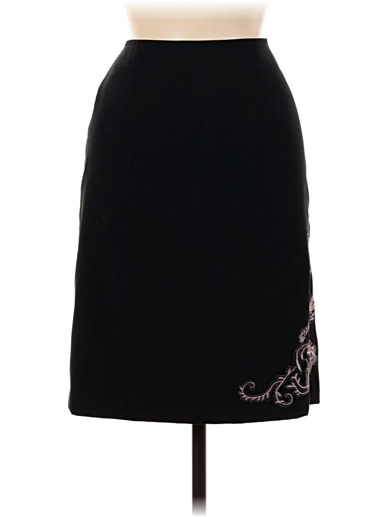 Pre-owned Dressbarn Formal Skirt In Black