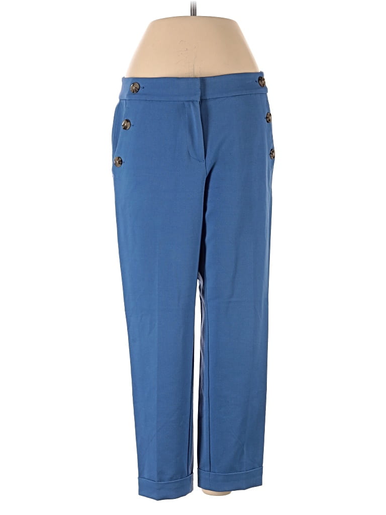 Pre-owned Ann Taylor Loft Dress Pants In Blue