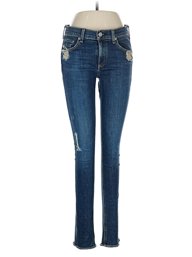 Pre-owned Rag & Bone Jeans In Blue