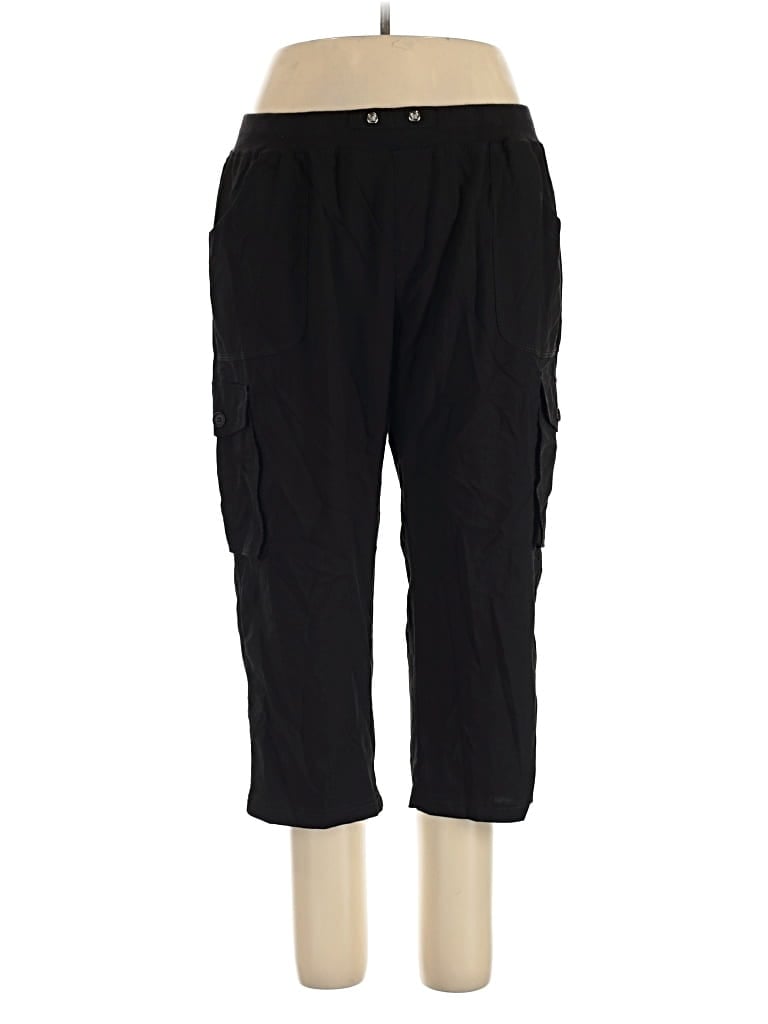 Pre-owned Outdoor Sport Collection Cargo Pants In Black