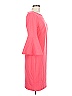Calvin Klein Solid Pink Cocktail Dress Size 6 - photo 4