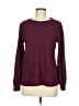 YOU & ME Burgundy Pullover Sweater Size M - photo 1