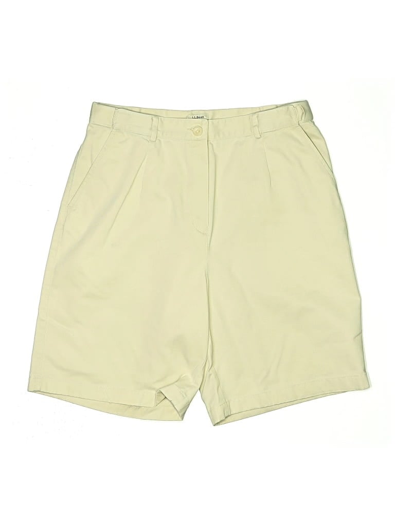 Pre-owned L.l.bean Khaki Shorts In Yellow