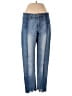 Express Jeans 100% Cotton Color Block Blue Jeans Size 0 - photo 1