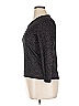 Karen Kane Metallic Black Pullover Sweater Size XL - photo 5