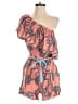 Corey Lynn Calter 100% Rayon Paisley Orange Romper Size XS - photo 1