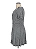 Decree Stripes Gray Casual Dress Size XL - photo 5