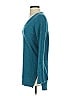 Ann Taylor LOFT Solid Teal Pullover Sweater Size XS - photo 5