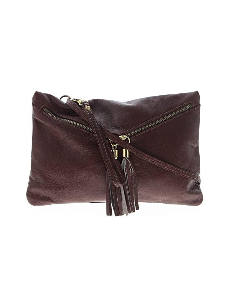 UNBRANDED Pre-owned Leather Crossbody Bag In Brown