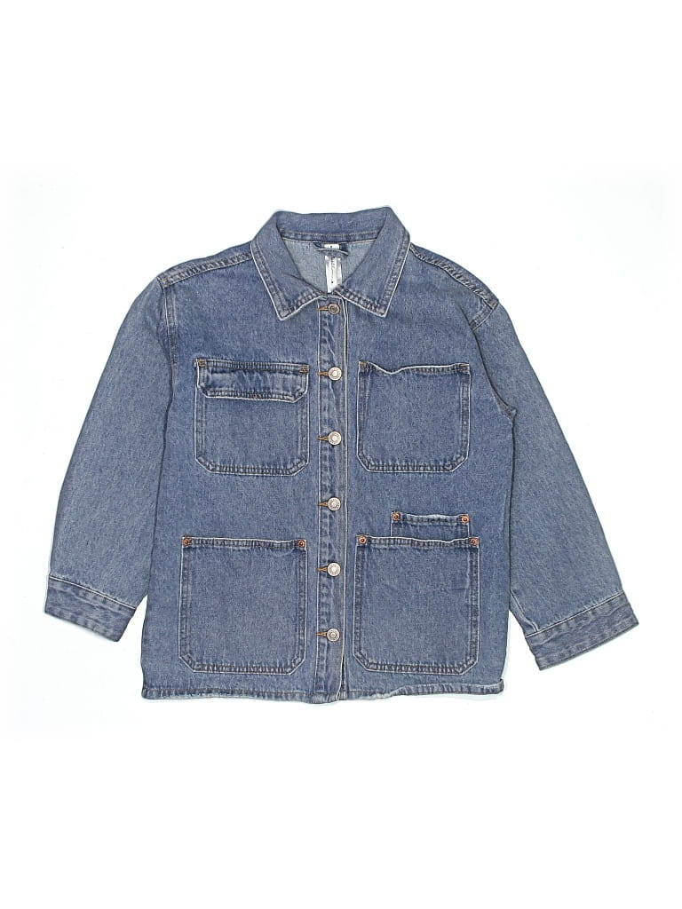 Pre-owned Assorted Brands Kids' Denim Jacket In Blue