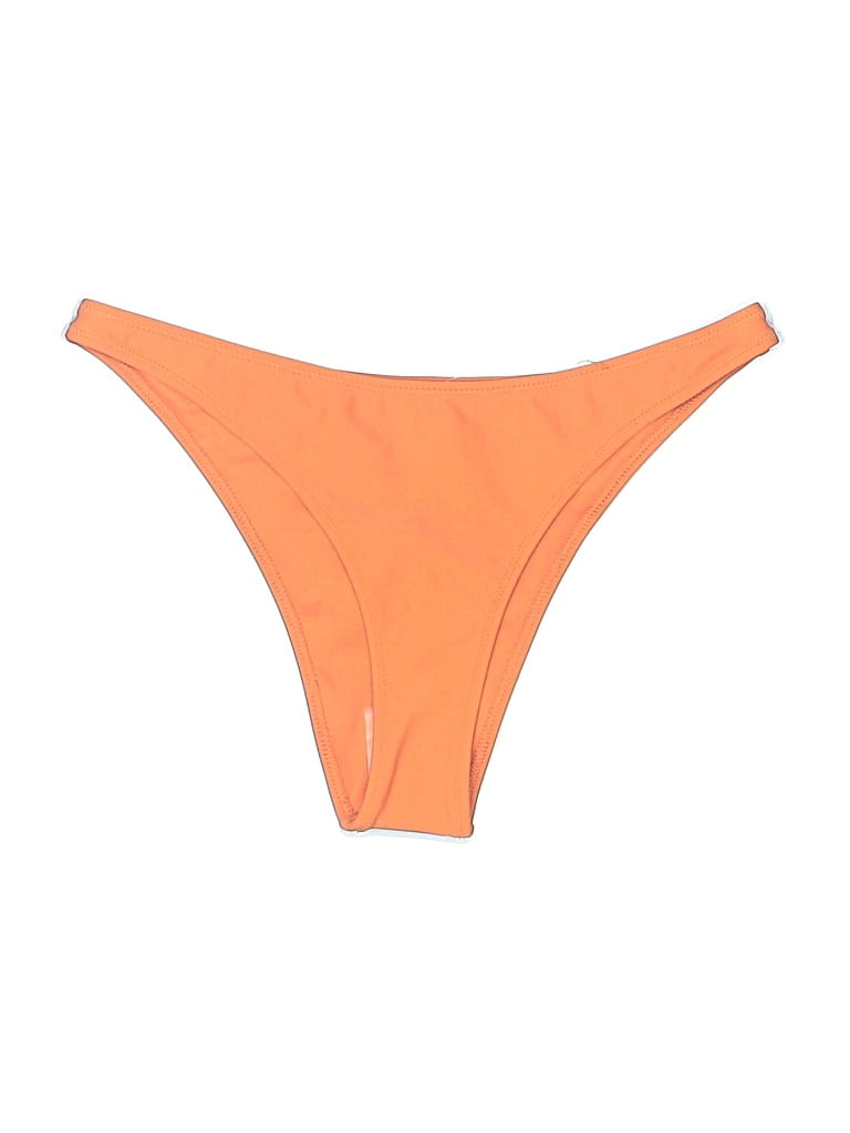 Pre-owned Forever 21 Swimsuit Bottoms In Orange