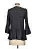 Tua Gray Black 3/4 Sleeve Blouse Size XS (estimated) - photo 2