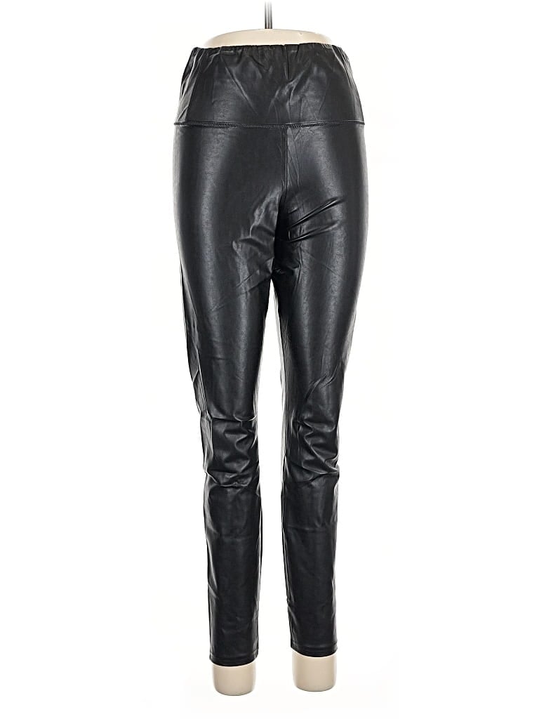 Pre-owned Wilfred Free Faux Leather Pants In Black