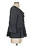 Tua Gray Black 3/4 Sleeve Blouse Size XS (estimated) - photo 4